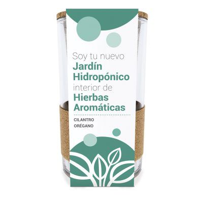 Cultivo hidropónico-Cilantro-Orégano