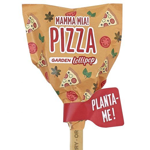 Lolllipop Garden Pocket bolas de semillas en piruleta PIZZA 1