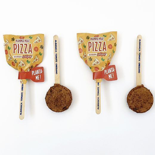 GP-LOL-001- PIZZA Lolllipop Garden Pocket bolas de semillas en piruleta 2