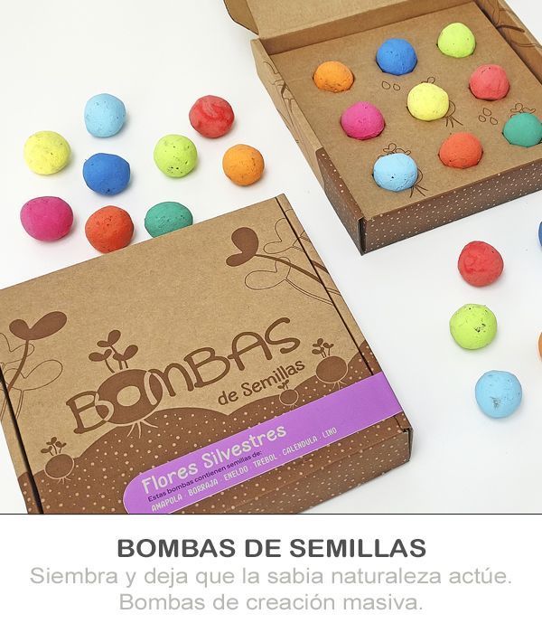 BOMBA SEMILLAS FLORES PRODUCTOS