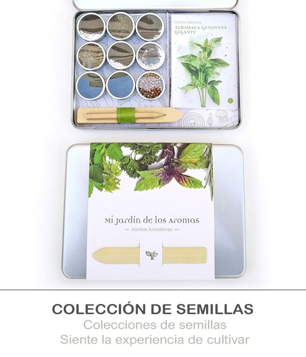 JARDIN AROMAS URBANO COLECCION SEMILLAS Garden Pocket