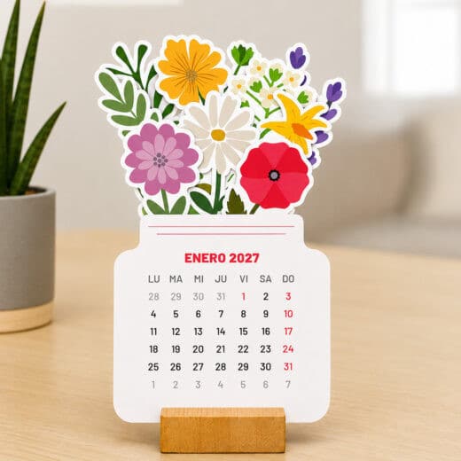 CALENDARIO CON SEMILLAS- TARRO FLORES