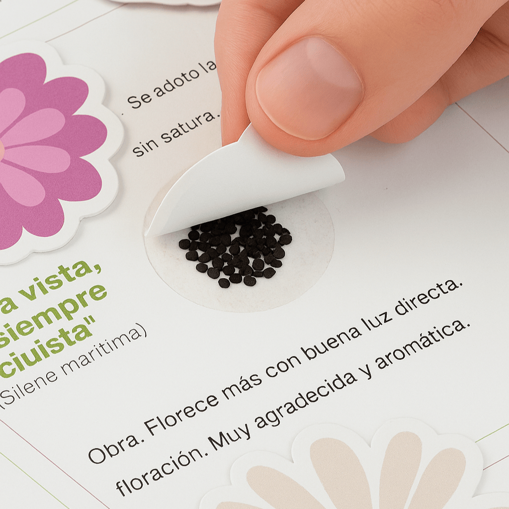 Calendario semillas plantable Garden Pocket 5B