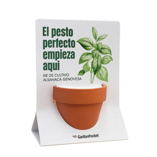 MENSAJE EN TERRACOTA - Albahaca