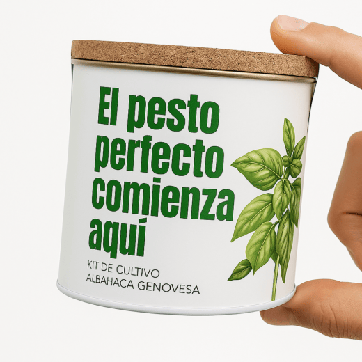 MACETA EN LATA - El pesto perfecto