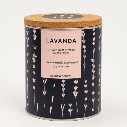 MACETA EN LATA - Lavanda