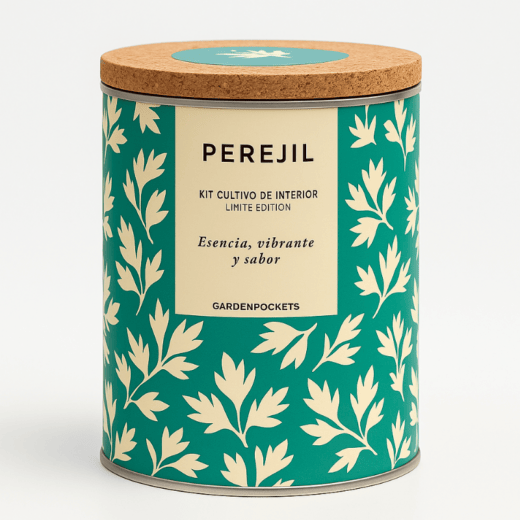 MACETA EN LATA - Perejil