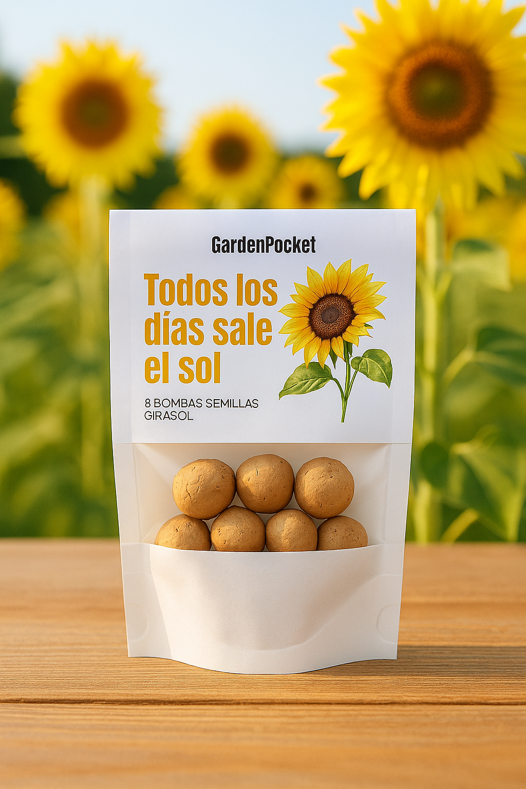 Bolas de semillas Girasol GArden Pocket 2